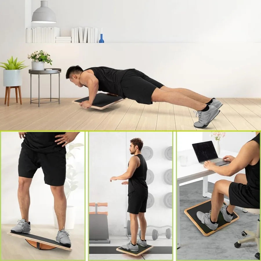 SHXI Balance Board For Core Strength Training Under Desk Use
