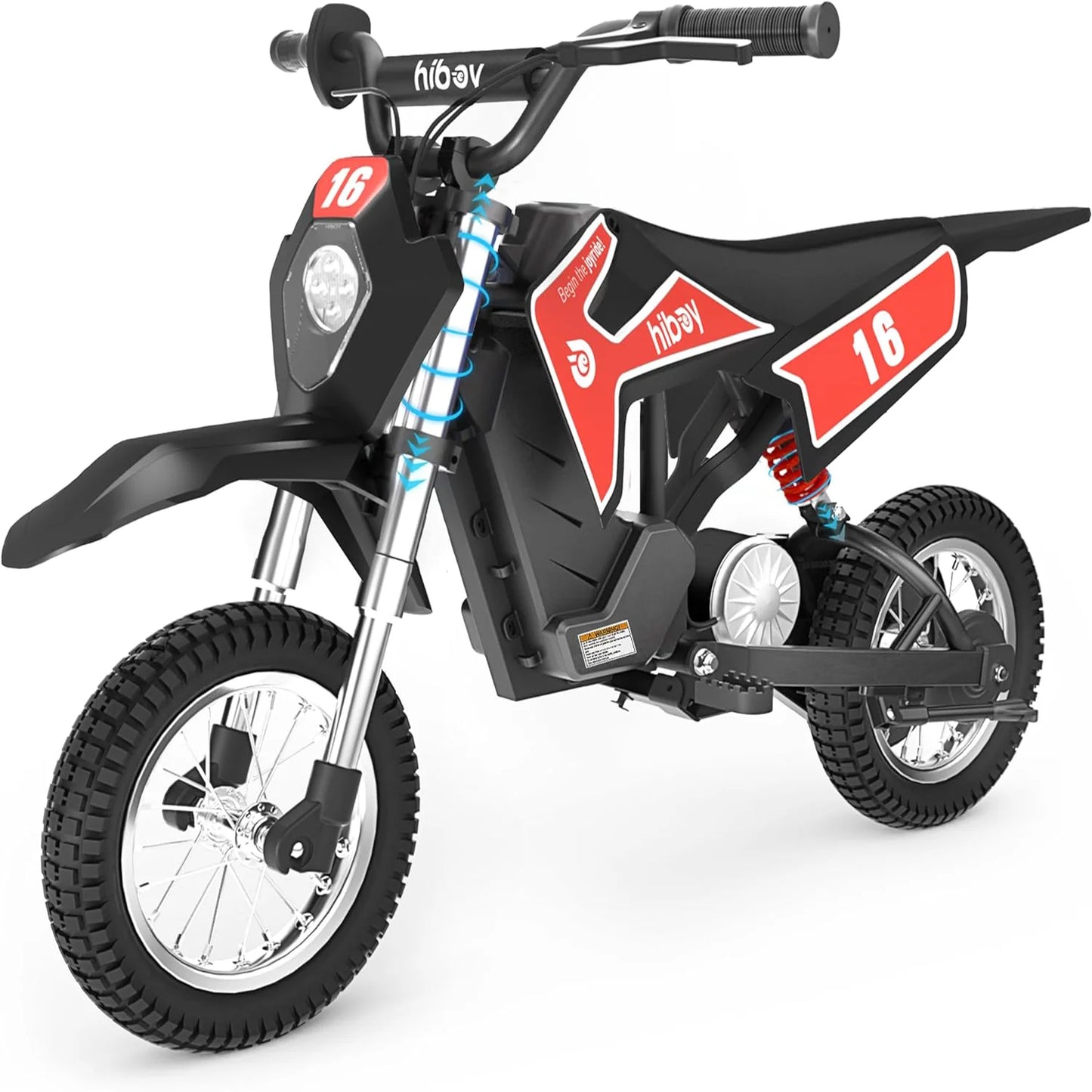 HIBOY 36V 300W Electric Kids Dirt Bike Three Speed