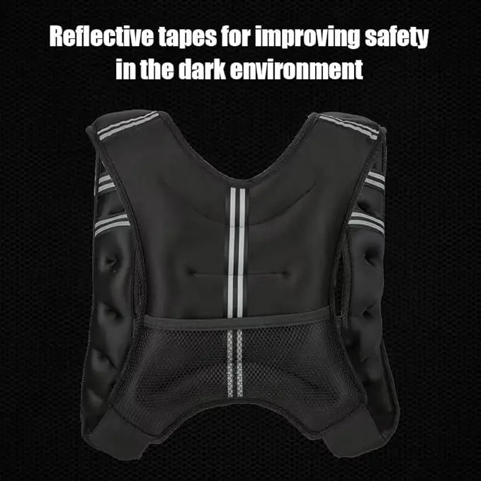 NONECN Weighted Vest 12-30 Lbs For Men Women Fitness Training