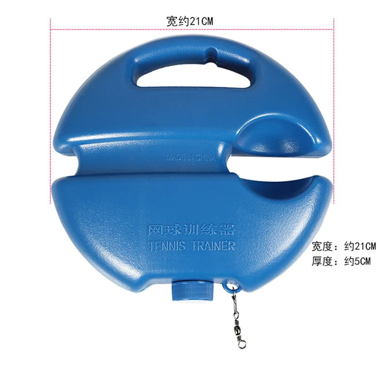 Heavy Duty Tennis Training Base With Elastic Rope Trainer