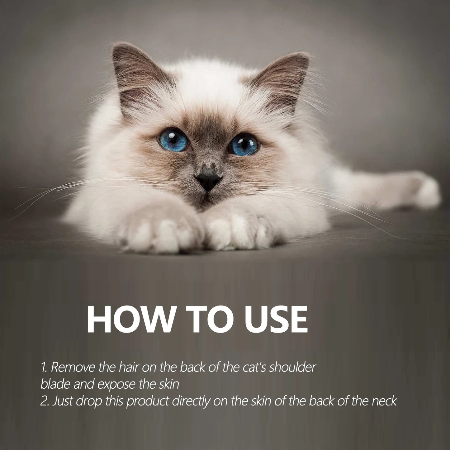 YEGBONG Anti Flea Tick Drops for Cats and Dogs
