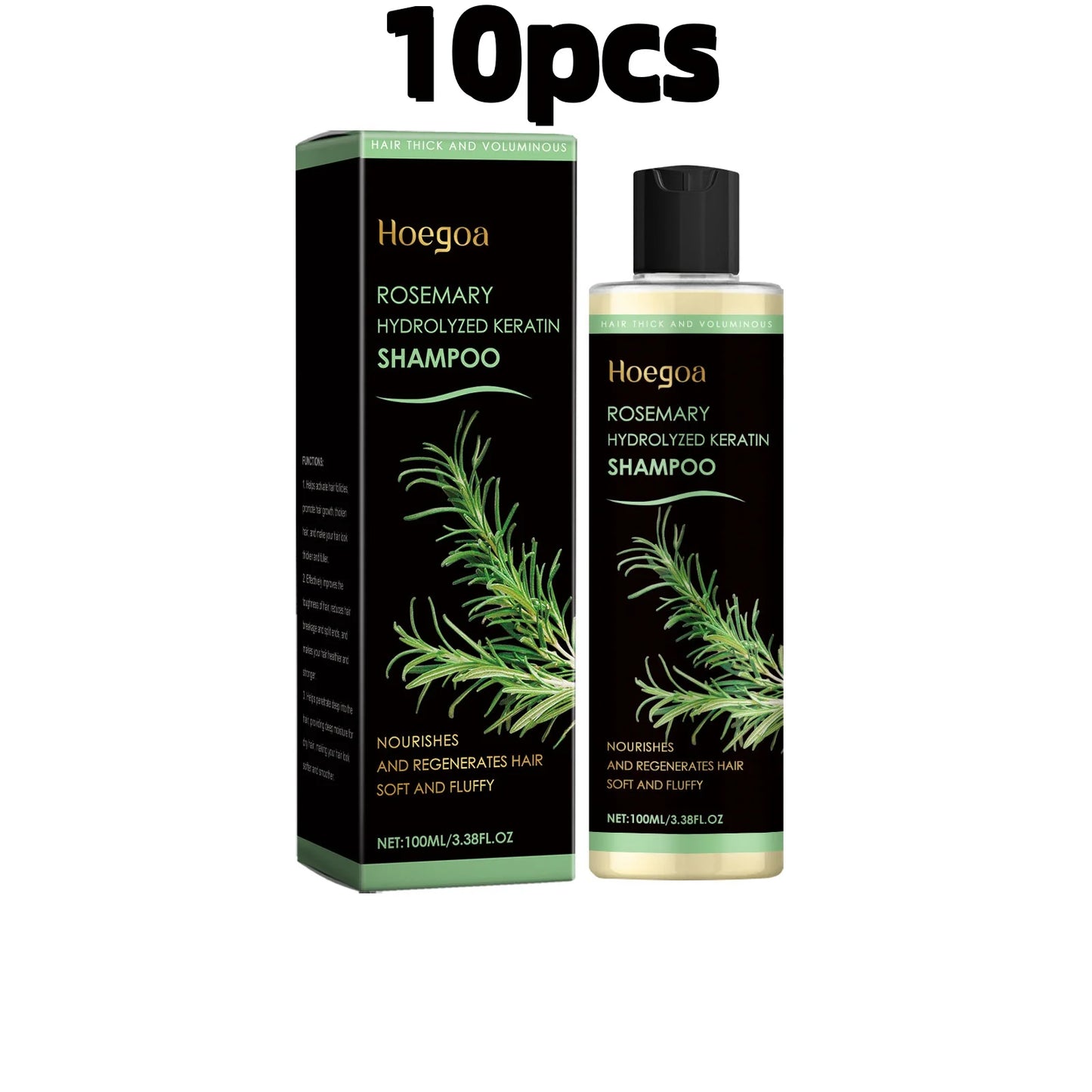 Hoegoa Rosemary Thickening Hair Shampoo Nourish and Restore Scalp