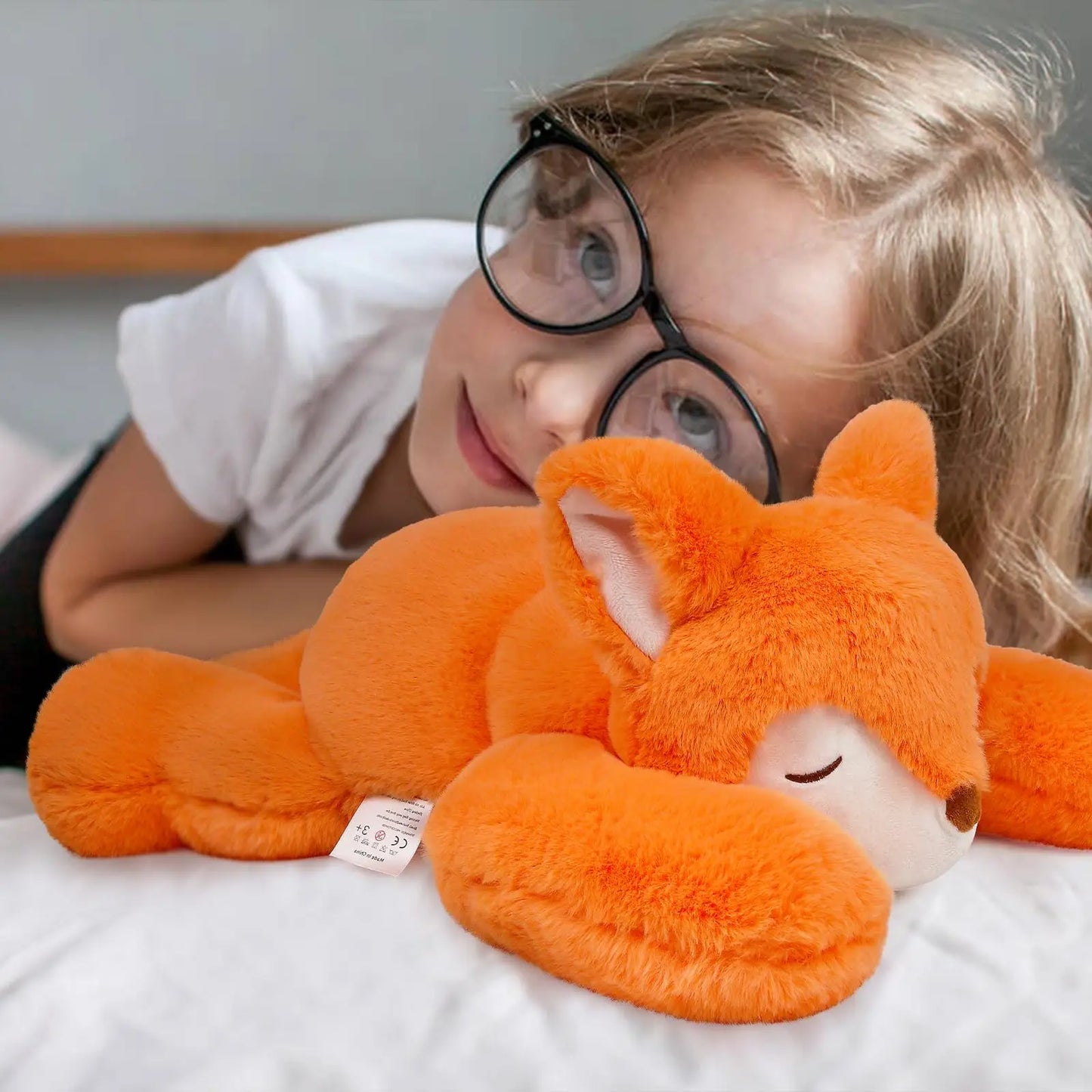 Niuniu Daddy Fox Weighted Plush Body Pillow Sensory Toy