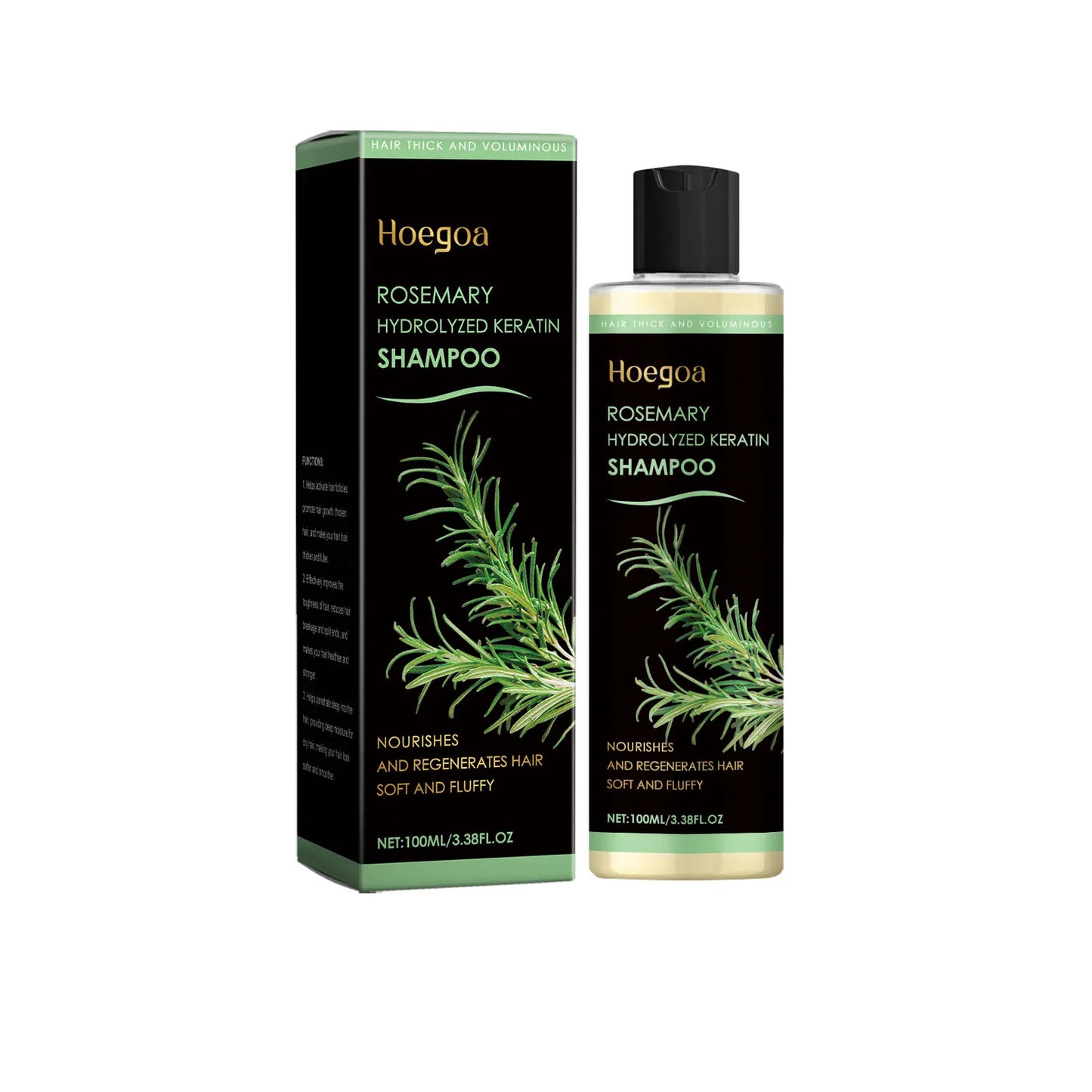 Hoegoa Rosemary Thickening Hair Shampoo Nourish and Restore Scalp