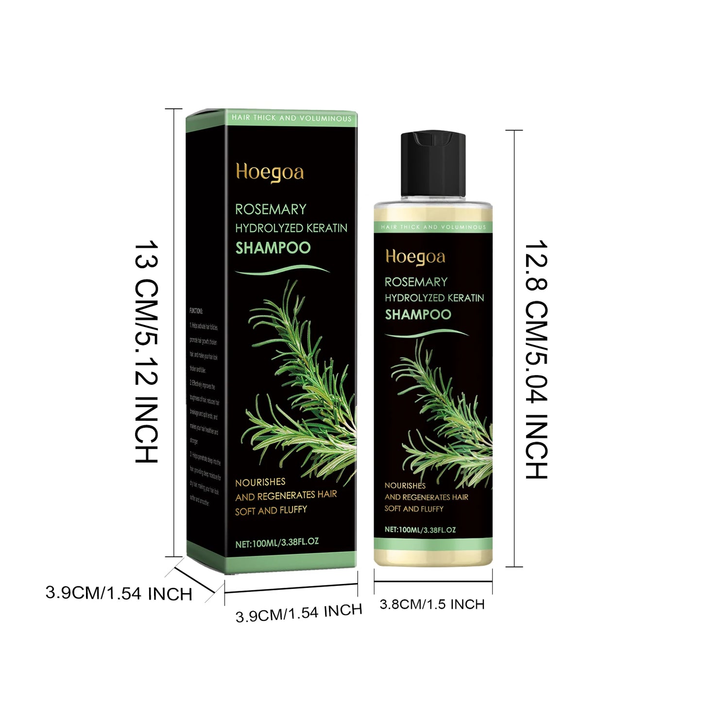 Hoegoa Rosemary Thickening Hair Shampoo Nourish and Restore Scalp