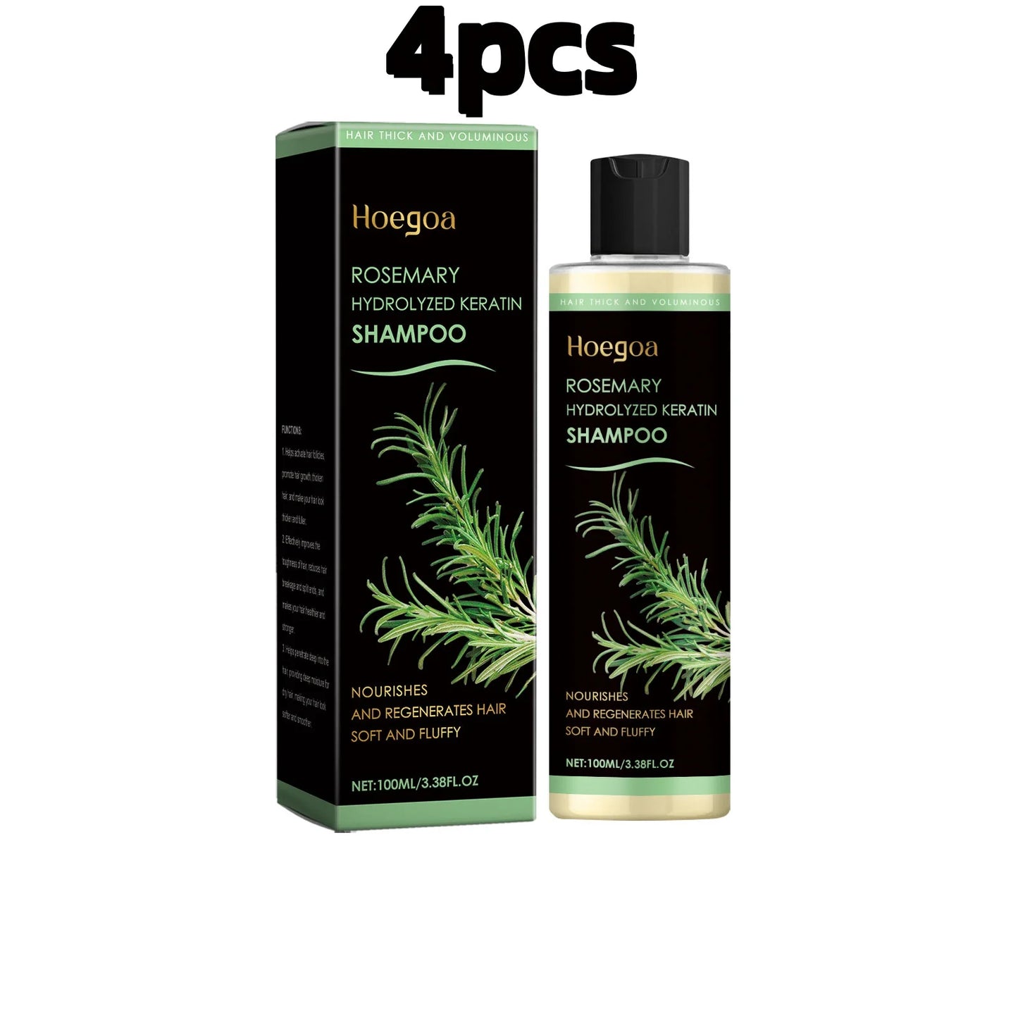 Hoegoa Rosemary Thickening Hair Shampoo Nourish and Restore Scalp