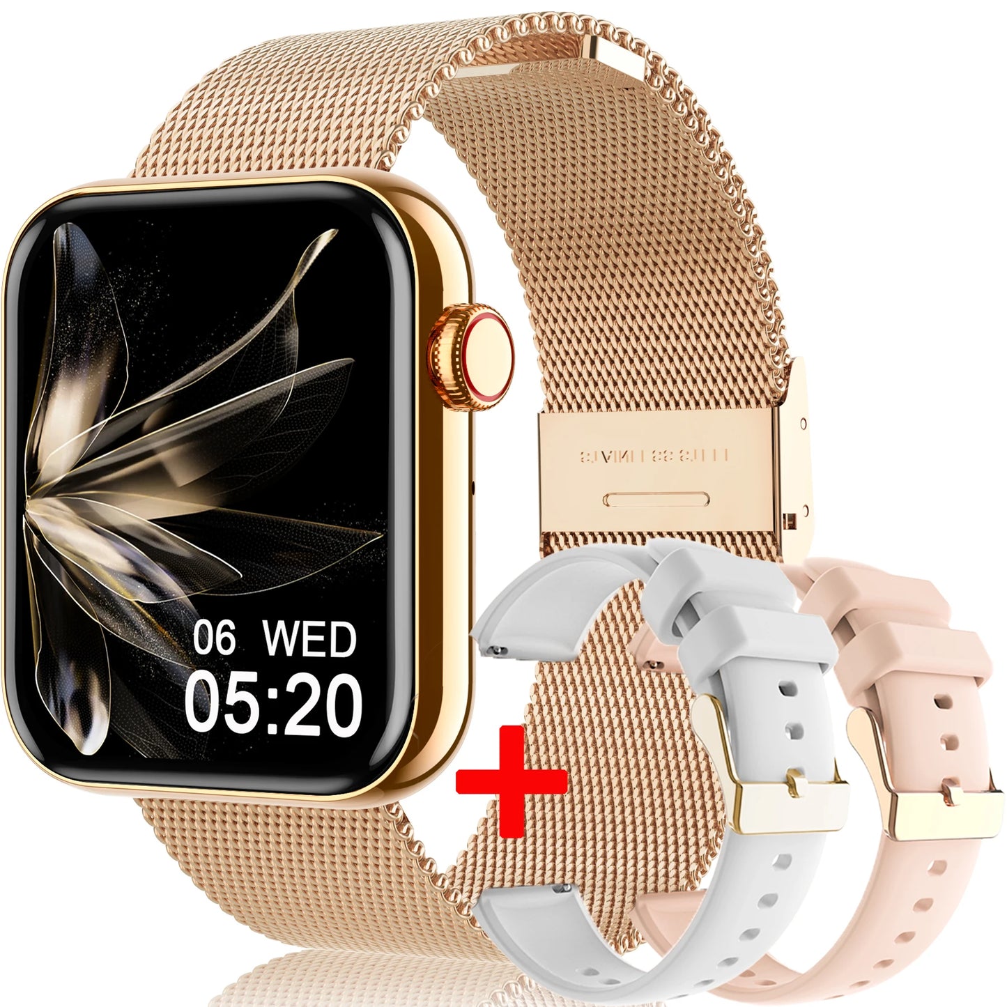 Smartwatch Fitness Tracker For iPhone Android With Calling Function