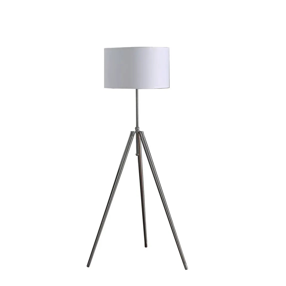 Mid Century Adjustable Tripod Floor Lamp Metal Finish