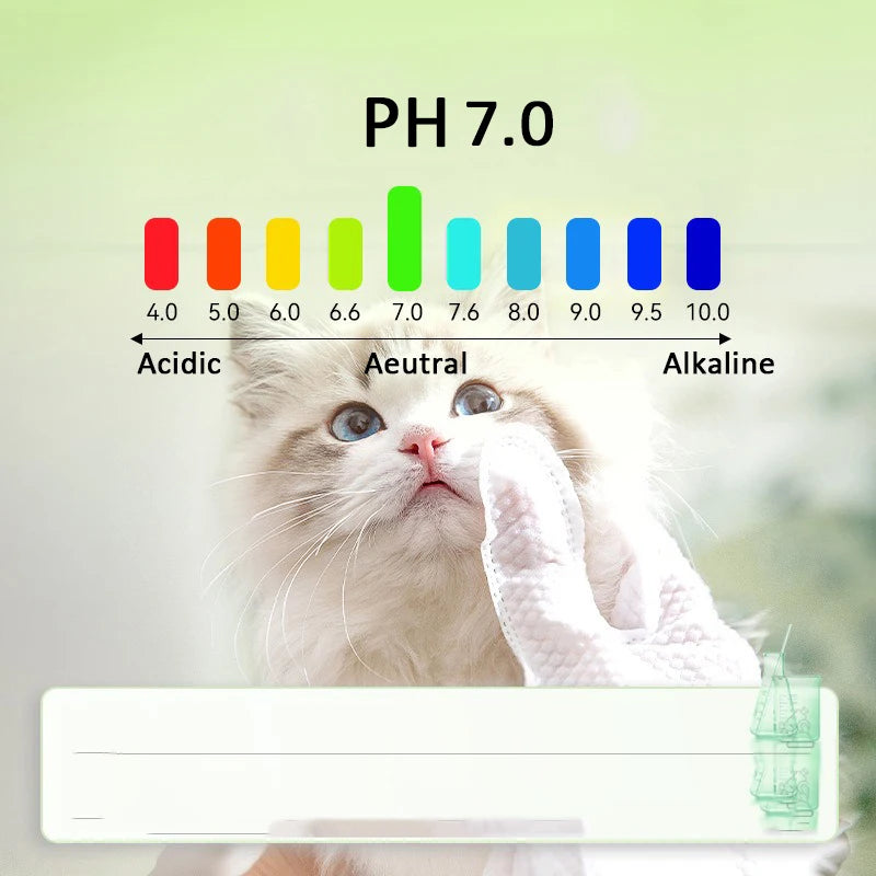 Pet Bath Cleaning Gloves For Cats And Dogs 6 Pieces