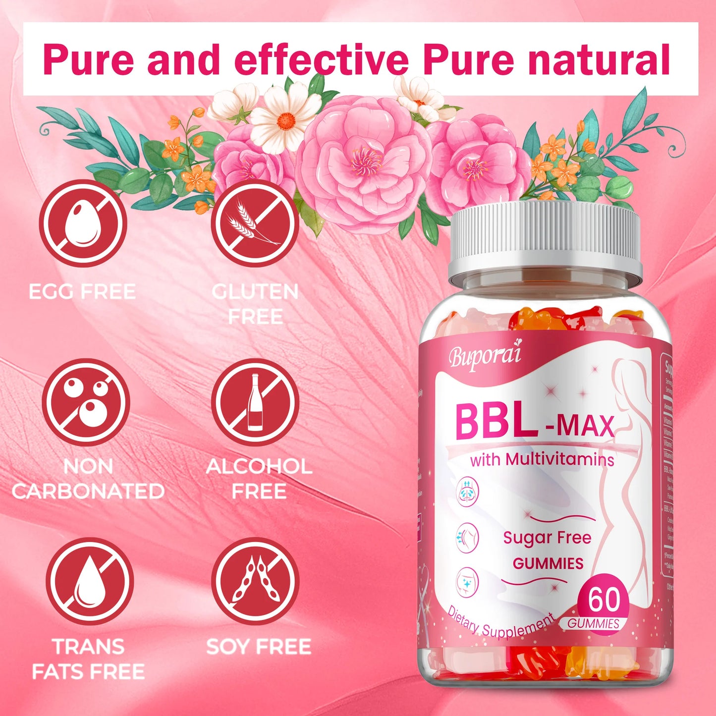Xemenry BBL Max Gummies to Lift and Tighten Body Shape