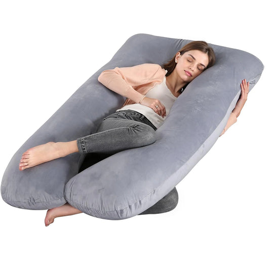 Nonecn G Shape Pregnancy Pillow Full Body Maternity Support