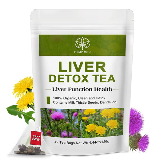 Mulittea Liver Detox Herbal Tea For Natural Hepatic Support