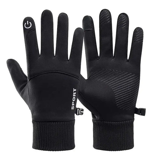 NONECN Winter Waterproof Touch Screen Fleece Gloves