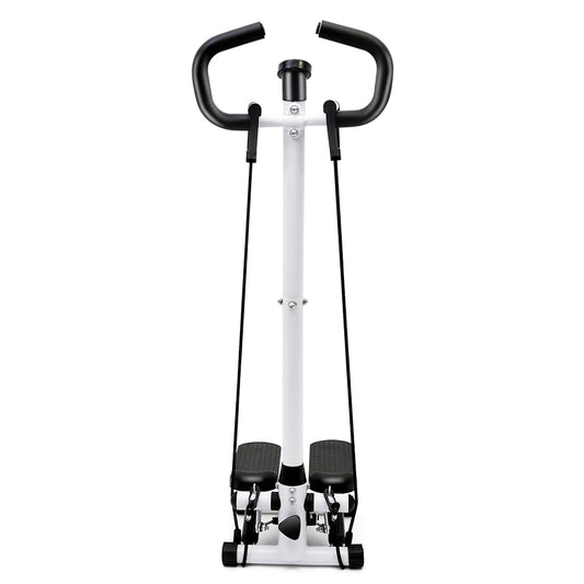 Mini Stepper Exercise Machine With Resistance Bands LCD Display