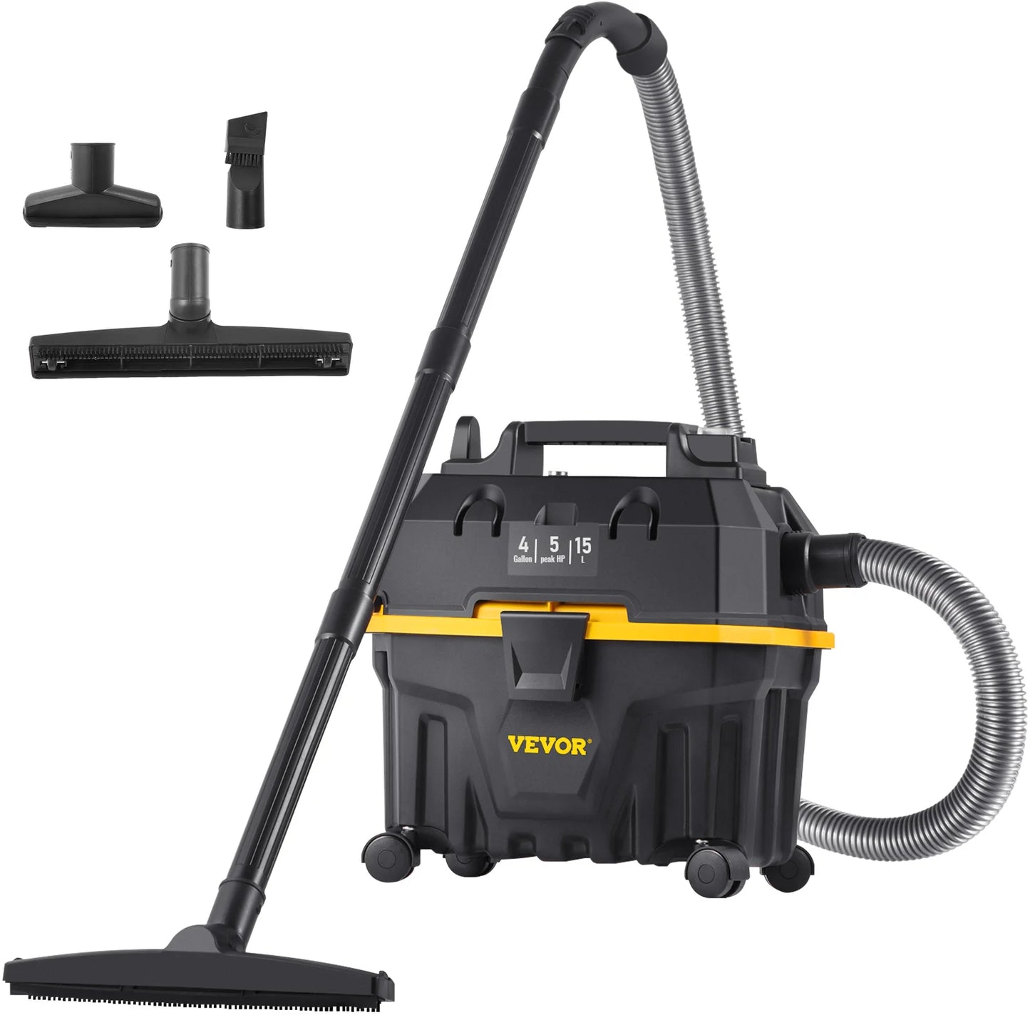 SucceBuy 1200W Portable Wet And Dry Vacuum Cleaner