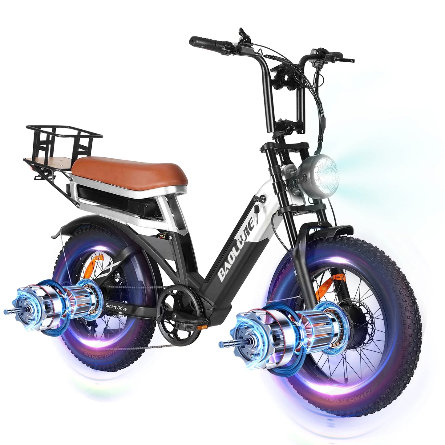 Baolujie DM01 60V 30Ah Electric Bicycle E-Bike 42 MPH