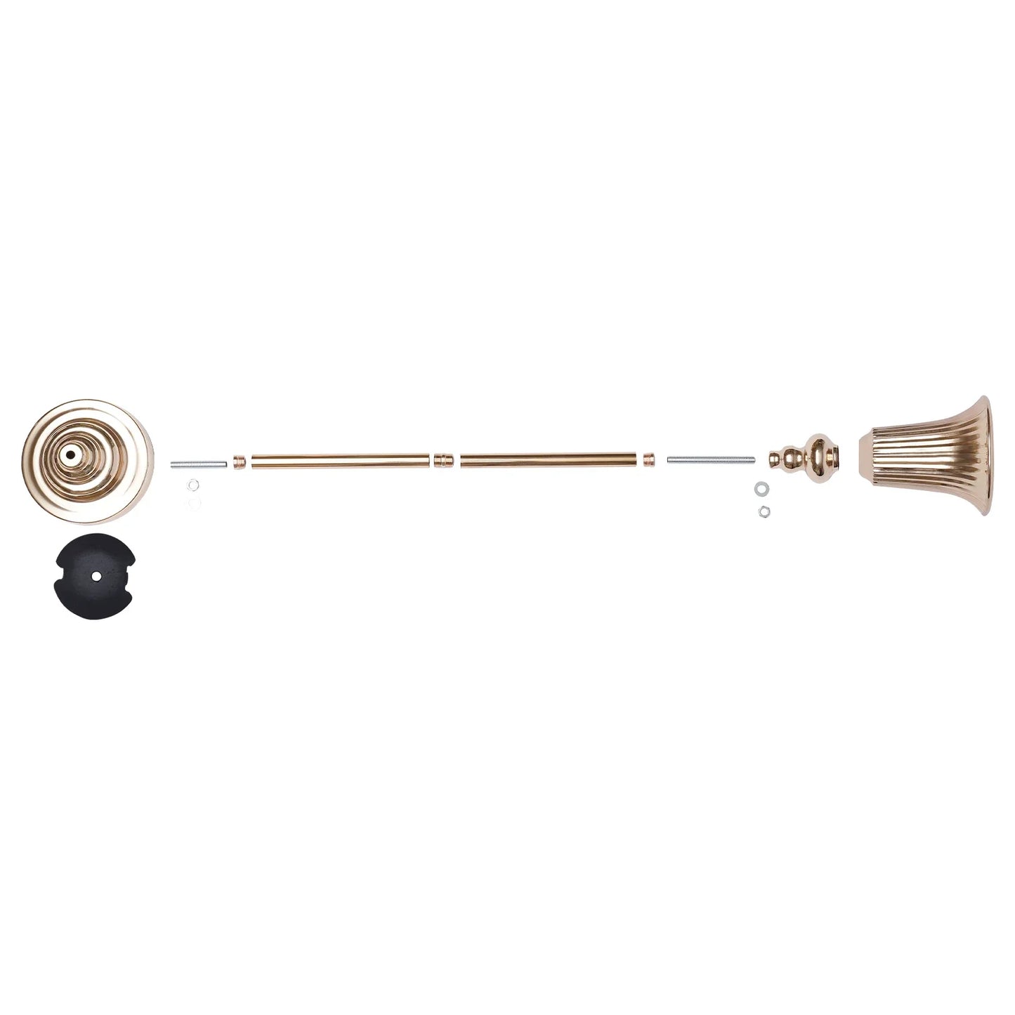 NONECN 10 Pieces Versatile Wedding Trumpet Vase Stands