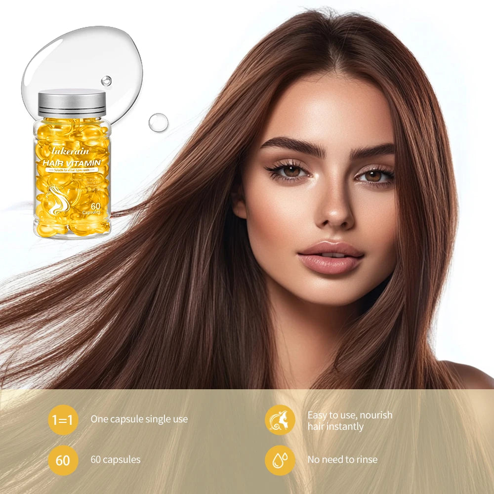 Ibcccndc Moroccan Vitamin Oil Hair Care Essence Damaged Hair Repair