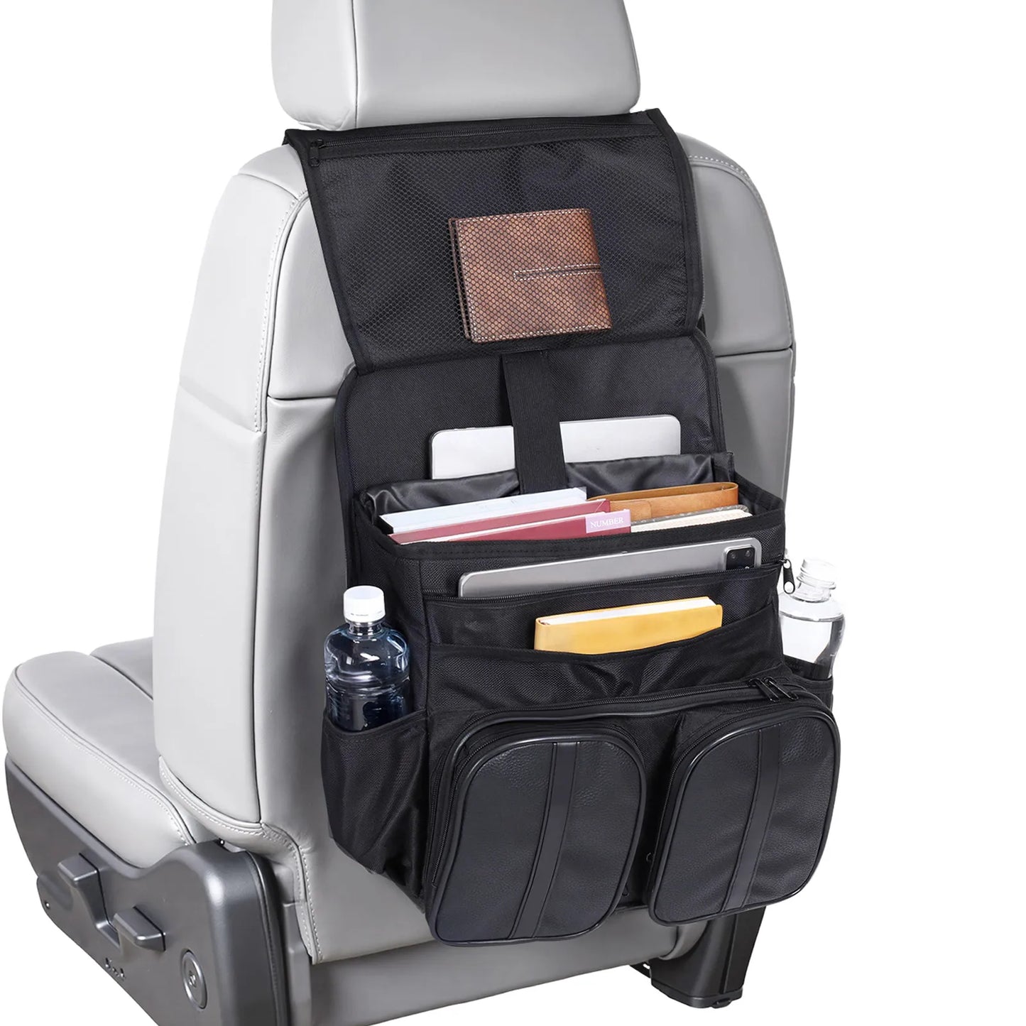 Car Seat Back Organizer Bag Polyester Universal Storage For Auto