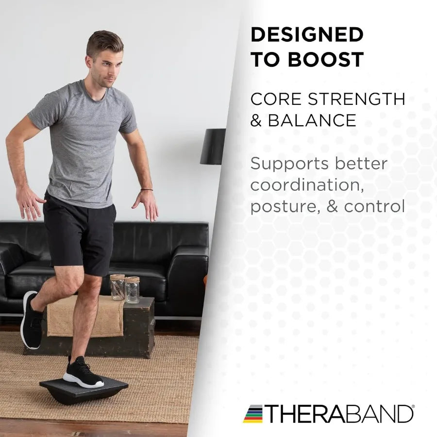 SHXI Theraband Rocker Board Stability And Balance Trainer