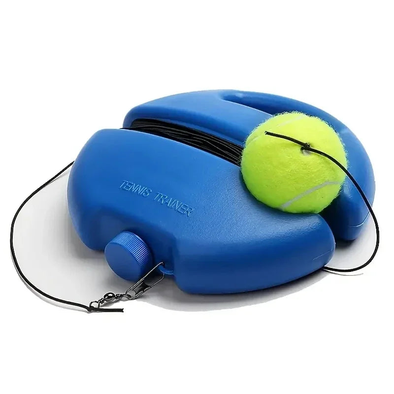 Heavy Duty Tennis Training Base With Elastic Rope Trainer