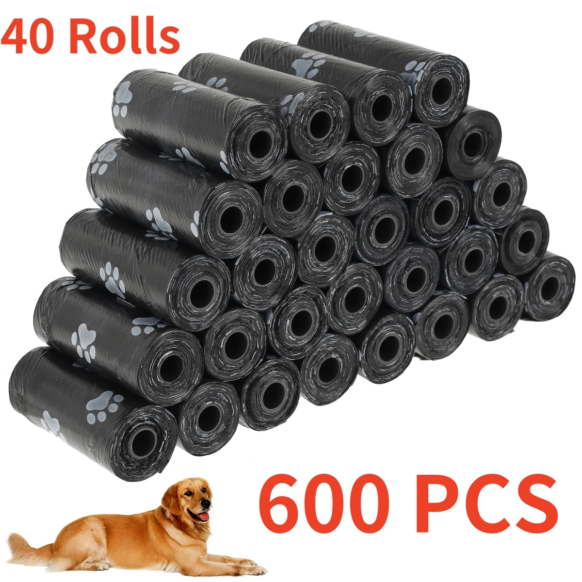 Nonedog Biodegradable Dog Poop Bags Dispenser Pack For Pets