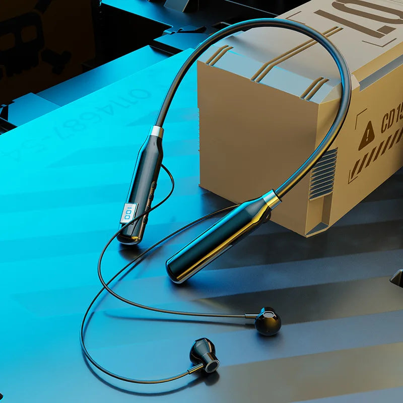 Wishingtree Neckband Wireless Bluetooth Headset 100 Hour Battery