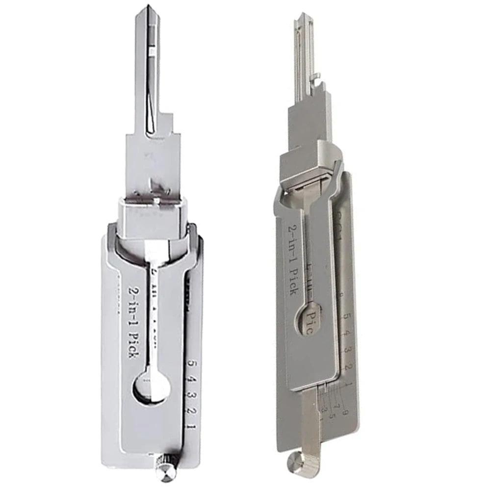 APWIKOGERDIY Stainless Steel Key Decoder SS001 O Ring Pickup Kit