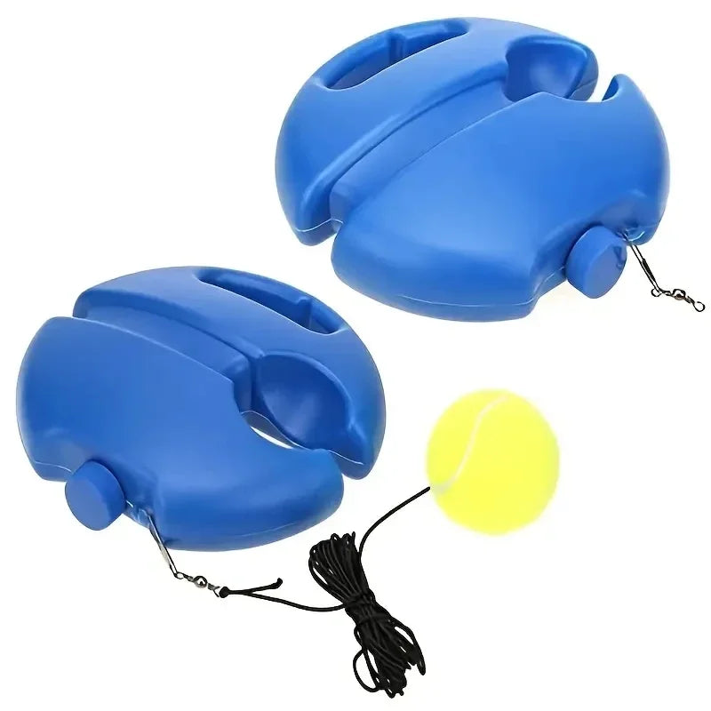 Heavy Duty Tennis Training Base With Elastic Rope Trainer