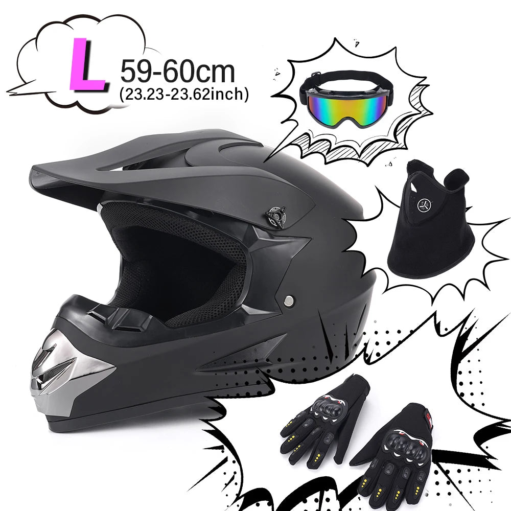 Hulit Full Face Motorcycle Helmet For Men And Women