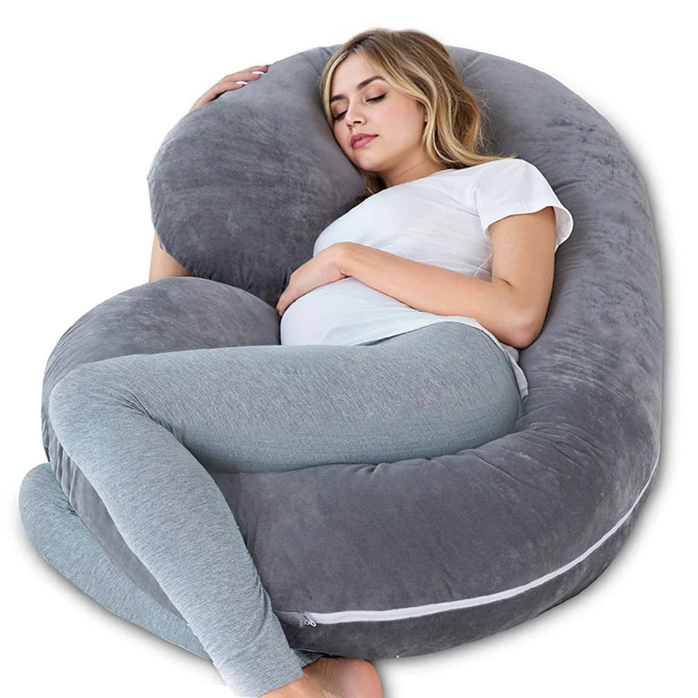 Nonecn G Shape Pregnancy Pillow Full Body Maternity Support