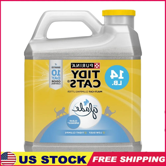 Clumping Cat Litter Low Dust Odor Control Multi Cat