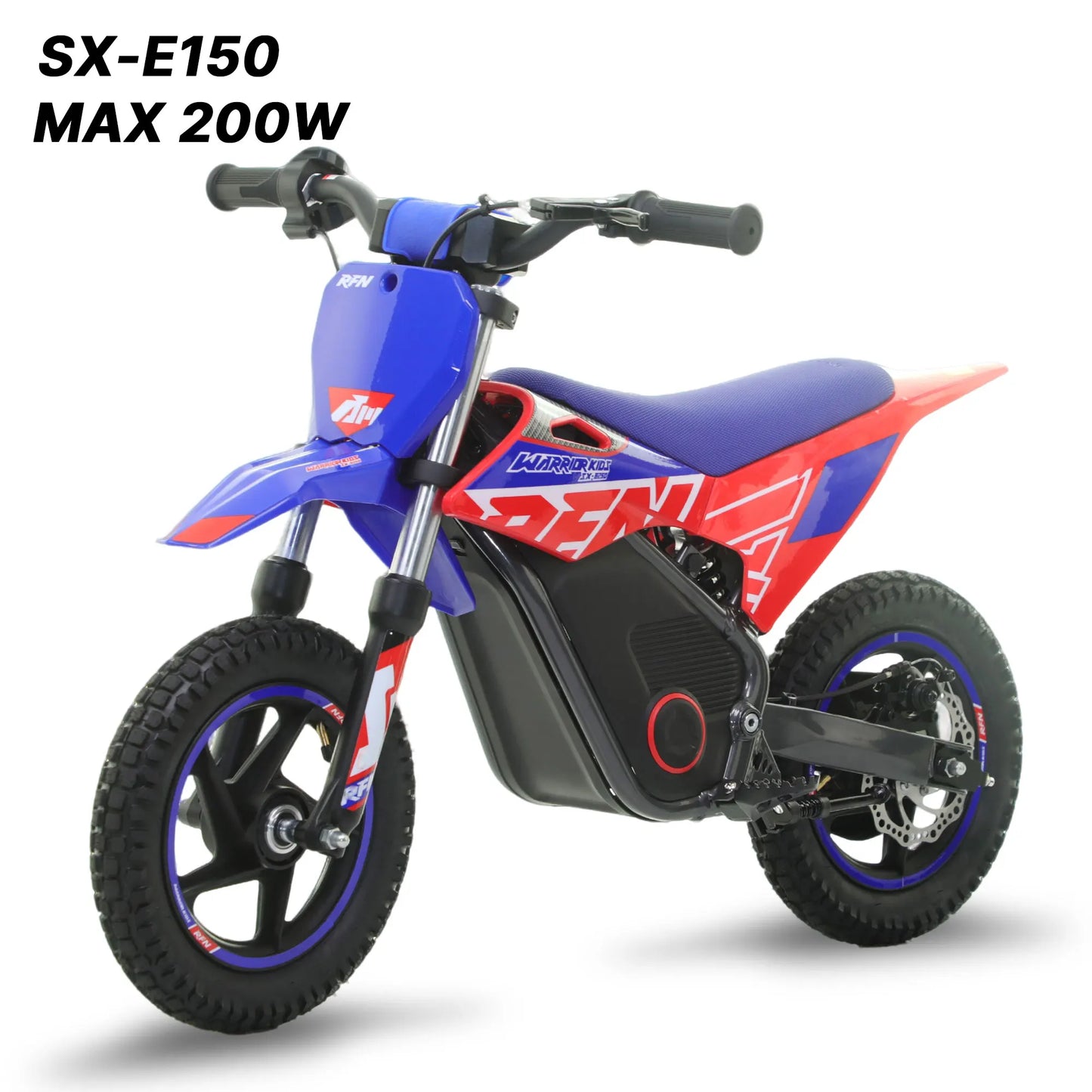 RFN Warrior Kids Series Electric Dirt Bike Off Road 4-8