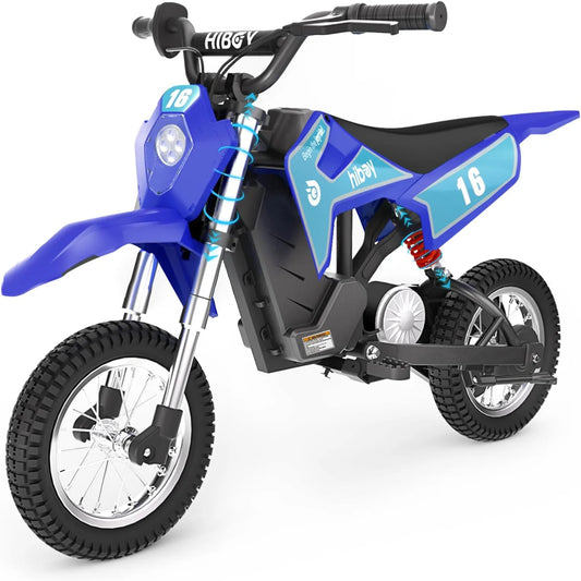 HIBOY Electric Kids Motorcycle 36V 300W Three Speed Ride On