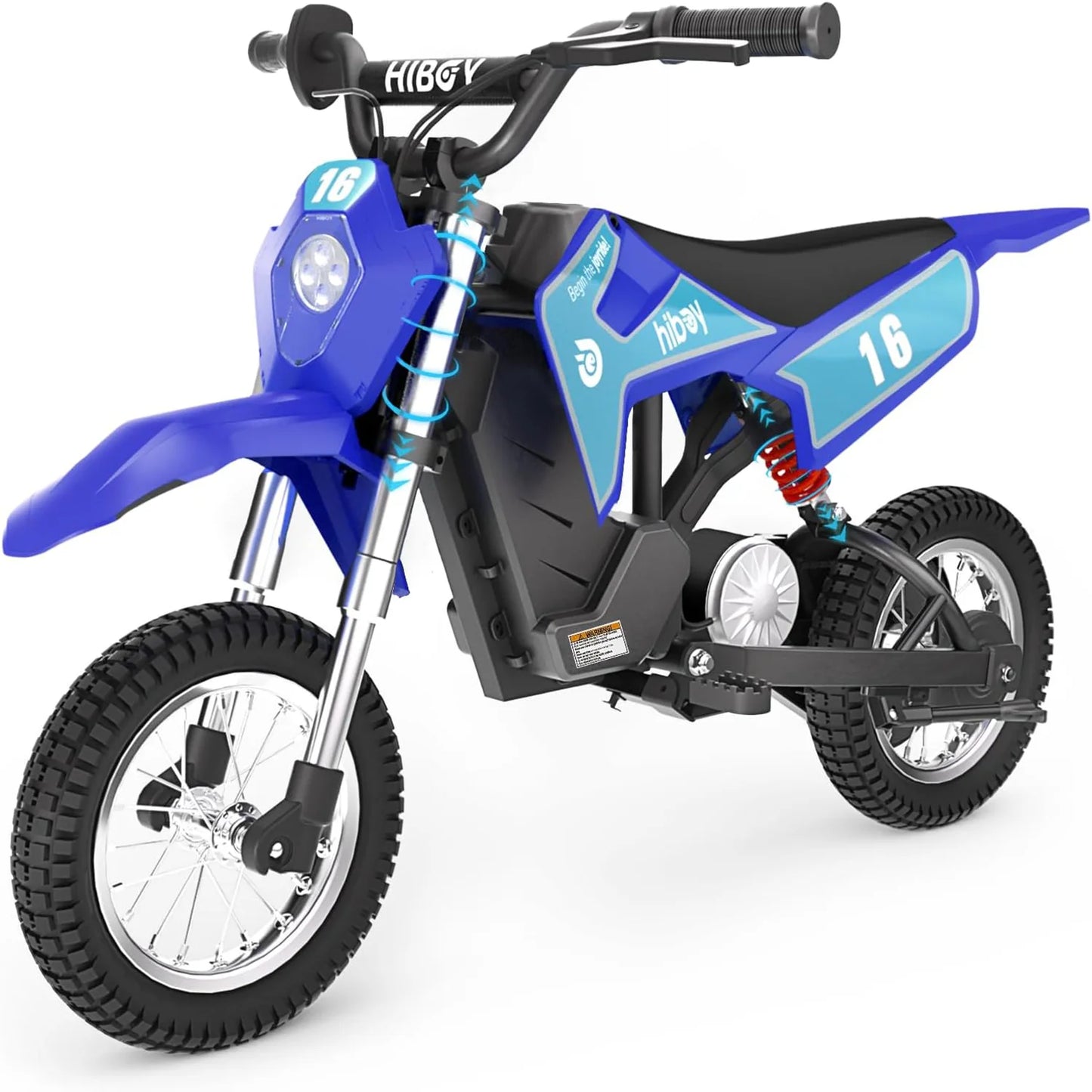 HIBOY 36V 300W Electric Kids Dirt Bike Three Speed
