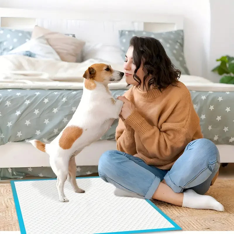 NONEDog Premium Disposable Dog Training Pads Super Absorbent Leakproof