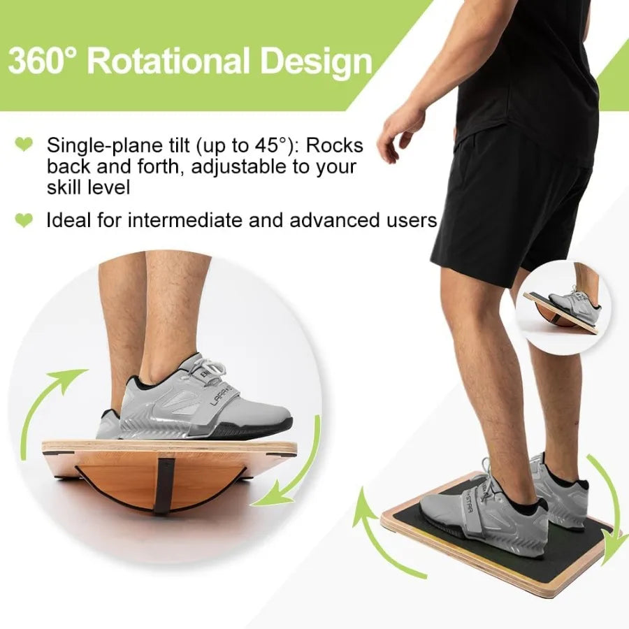 SHXI Balance Board For Core Strength Training Under Desk Use