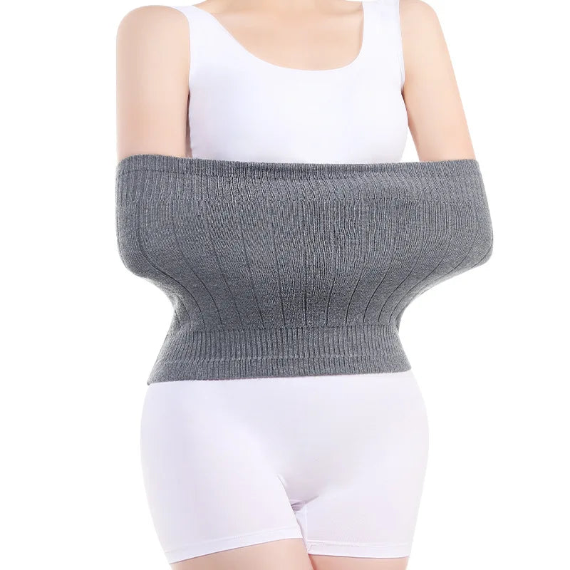 okerqi Cashmere Waist Warmer Belt with Lumbar Support and Thermal Protection