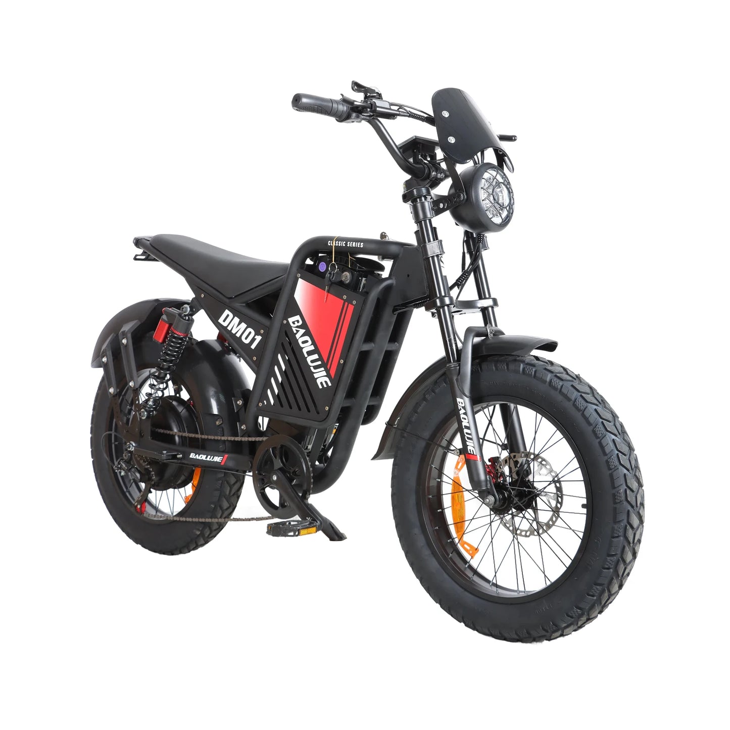 Baolujie DM01 60V 30Ah Electric Bicycle E-Bike 42 MPH