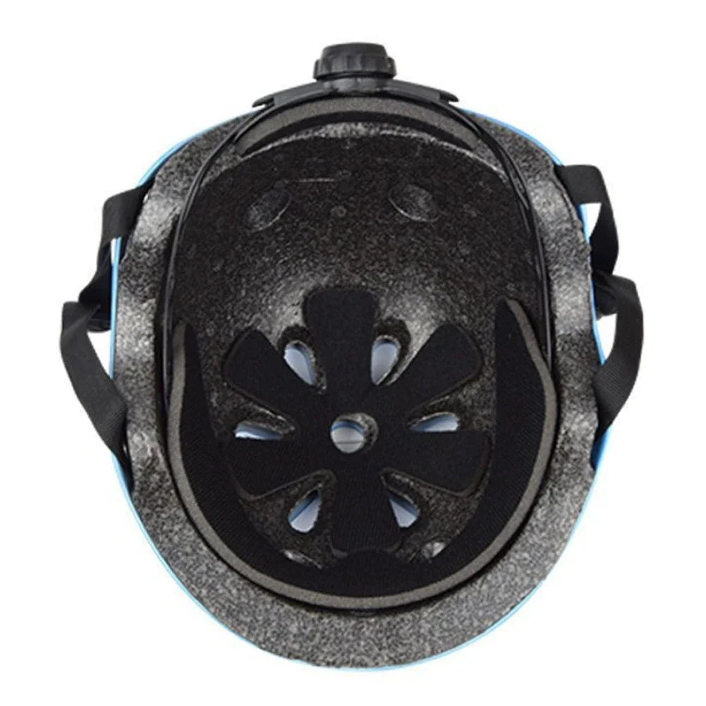 Children Protective Helmet And Pads Set Adjustable For Bicycle Skateboard