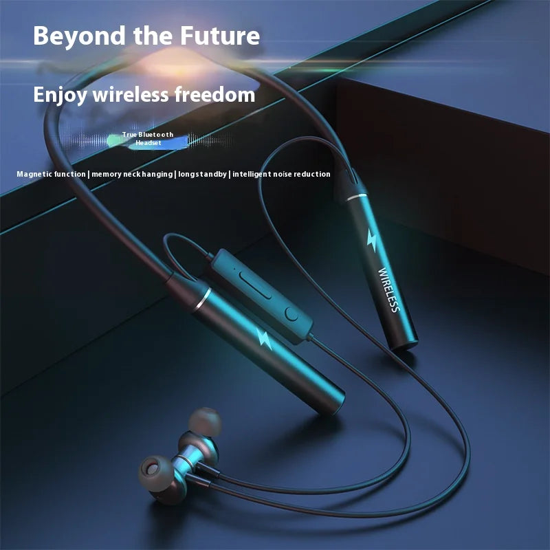 Wishingtree Neckband Wireless Bluetooth Headset 100 Hour Battery