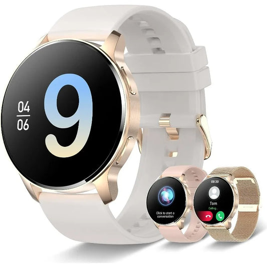 INNOFOVO Women's Smartwatch With Answer Calls Waterproof Fitness Tracker